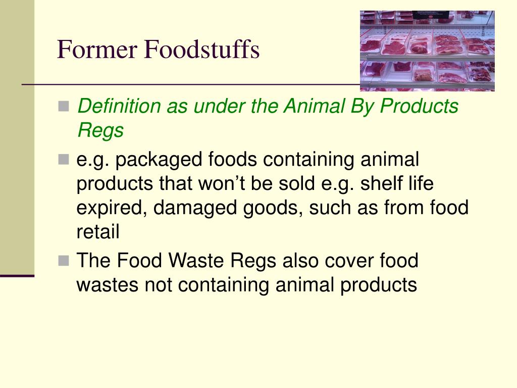 PPT Waste Management (Food Waste) Regulations 2009 PowerPoint