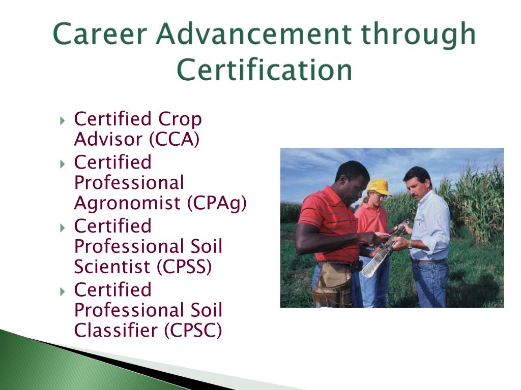 PPT - American Society of Agronomy Crop Science Society of America Soil ...