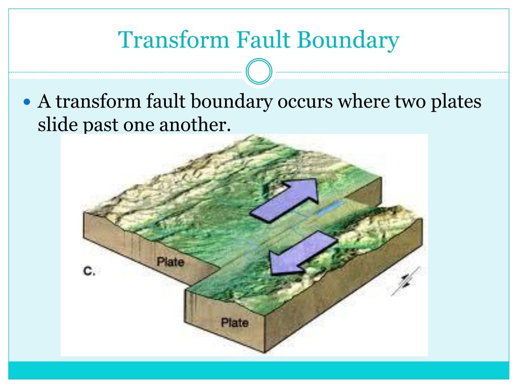 transform fault boundary transform fault boundary