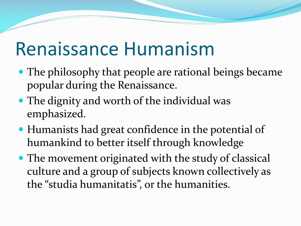 Civic humanism during the renaissance
