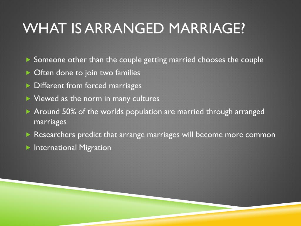 Ppt Arranged Marriage Powerpoint Presentation Free Download Id 1837052