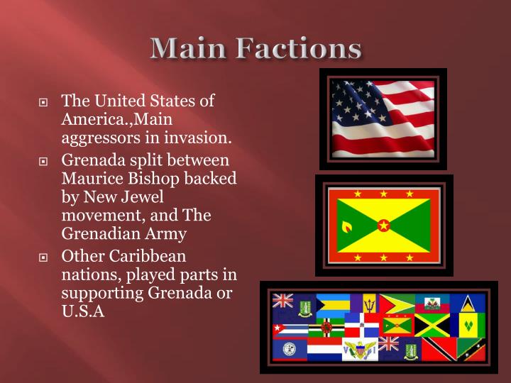 PPT The Invasion of Grenada PowerPoint Presentation ID1837517