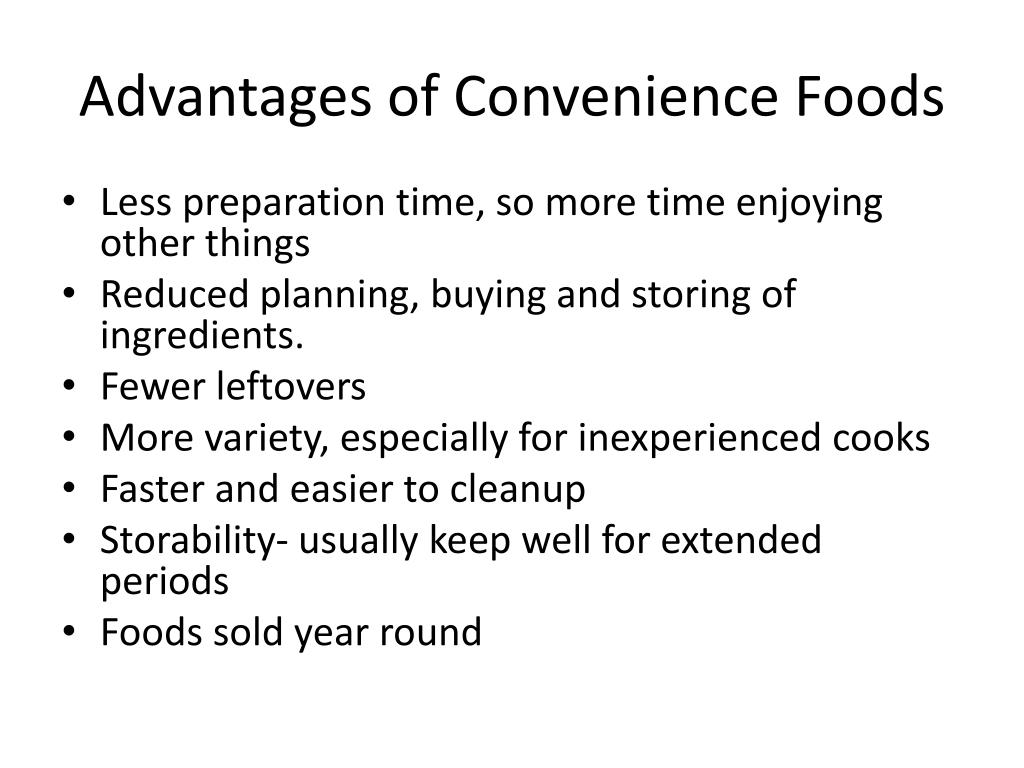 convenience food advantages and disadvantages ielts essay