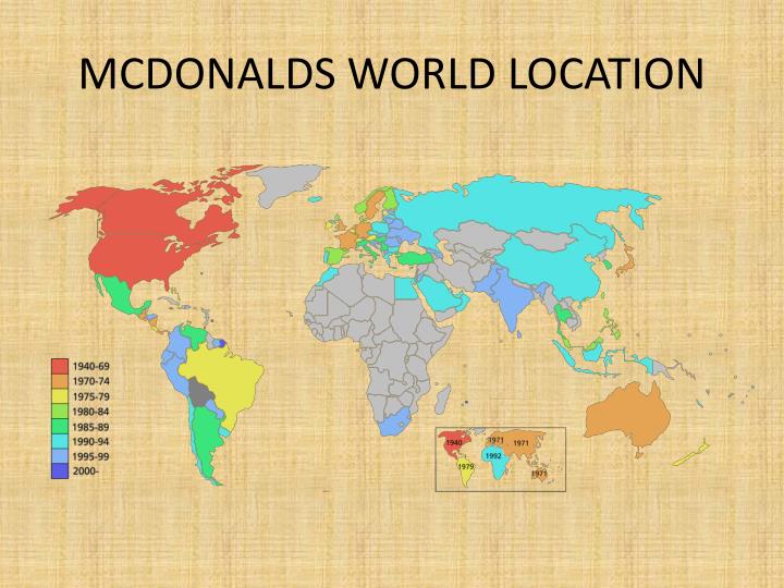 PPT MCDONALDS history & development PowerPoint Presentation ID1838050
