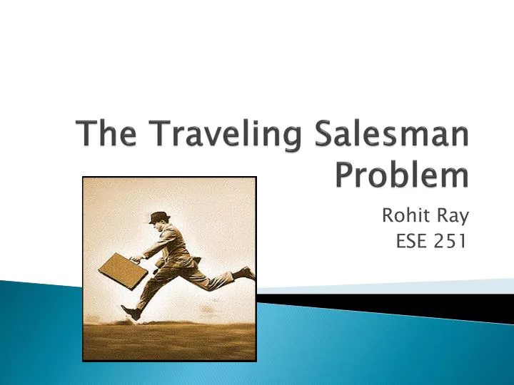 solve the travelling salesman problem