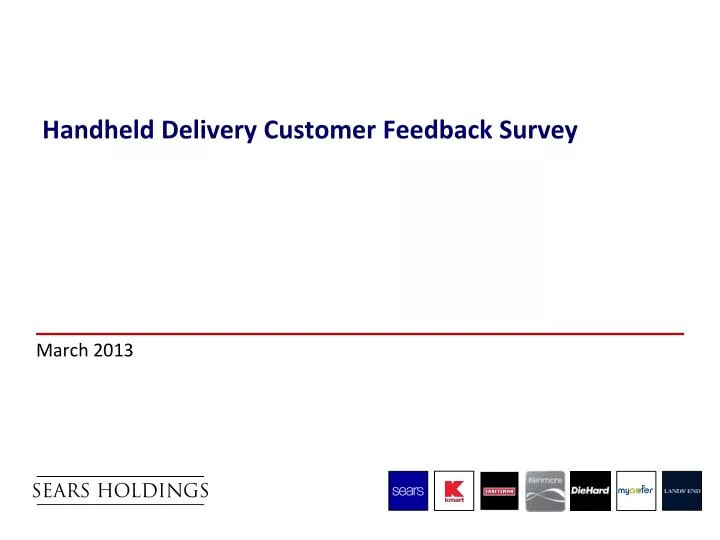 Ppt Handheld Delivery Customer Feedback Survey Powerpoint - handheld delivery customer feedback survey