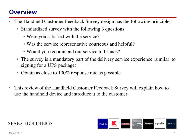 ppt handheld delivery customer