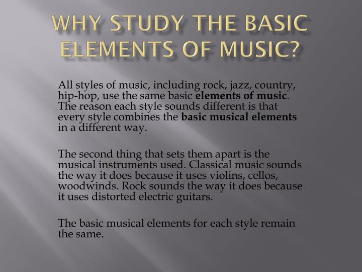 7 different elements of music But to most teenagers the things that are more exciting are jazz and music for dance our ks3 music quizzes help you learn fundamental elements of music 01. 7 different elements of music But to most teenagers the things that are more exciting are jazz and music for dance our ks3 music quizzes help you learn fundamental elements of music 01.