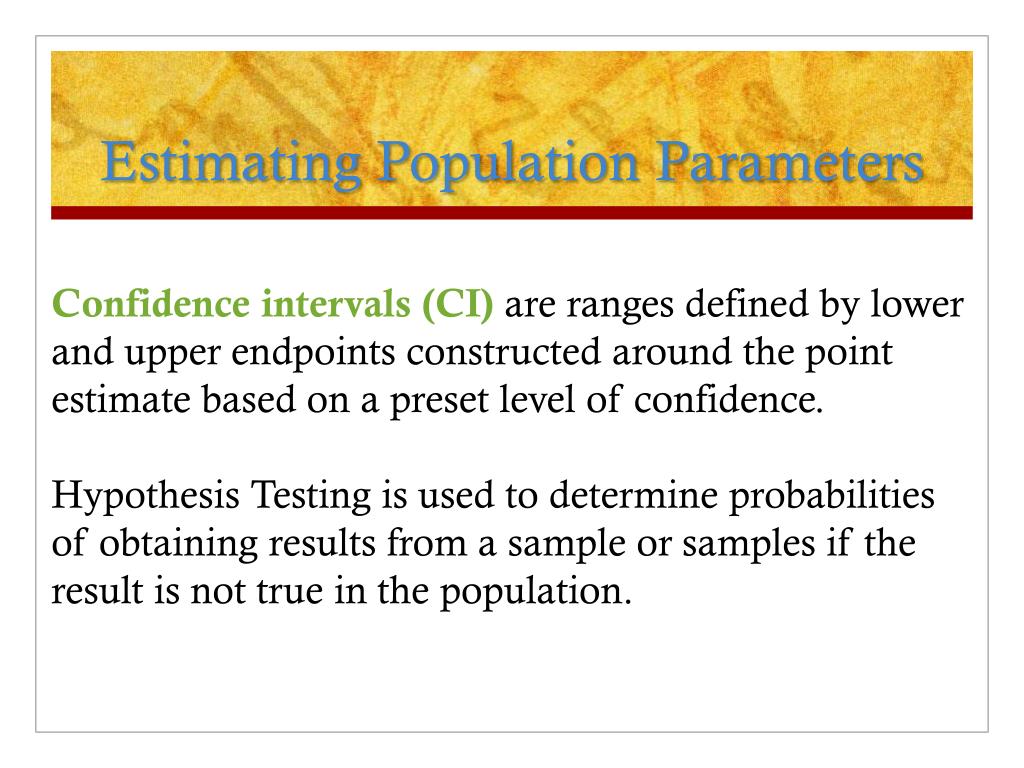 Ppt populations samples powerpoint presentation free download id