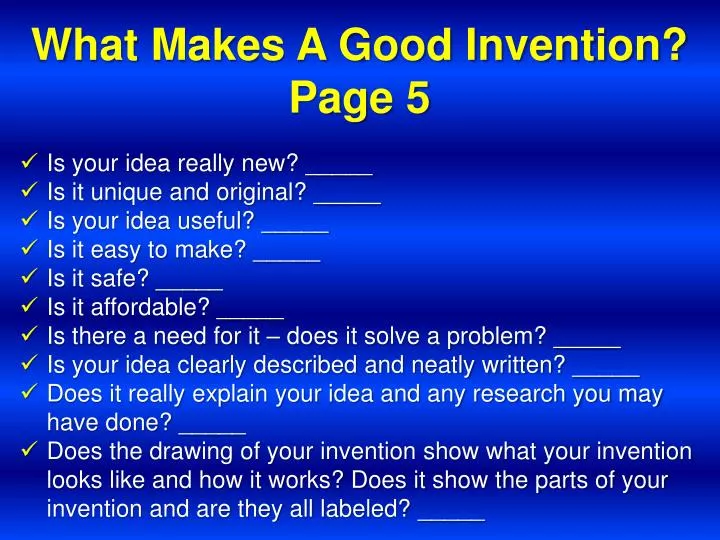 a great invention essay