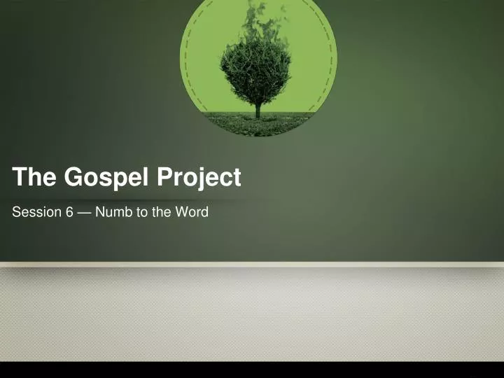 PPT - The Gospel Project PowerPoint Presentation, free download - ID:1840198