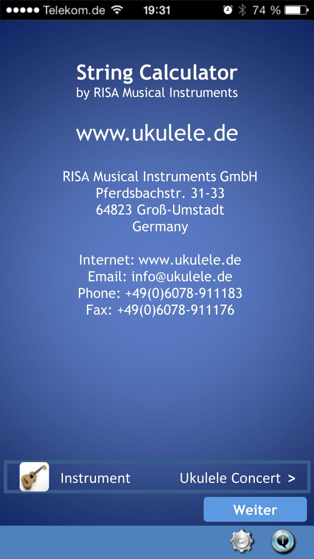PPT - String Calculator by RISA Musical Instruments www.ukulele.de  PowerPoint Presentation - ID:1841063