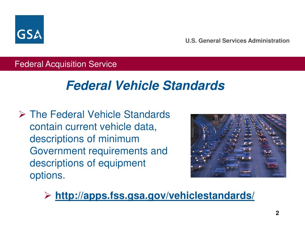 PPT SDVOSB Open House Federal Vehicle Standards Dan Buckingham GSA