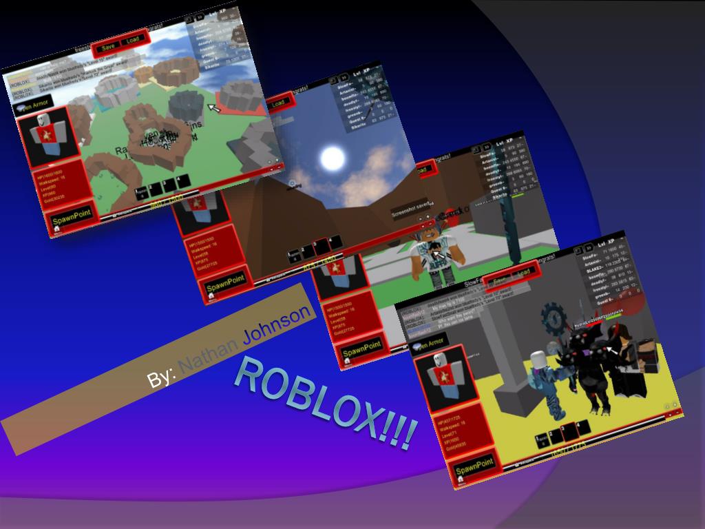 powerpoint presentation about roblox