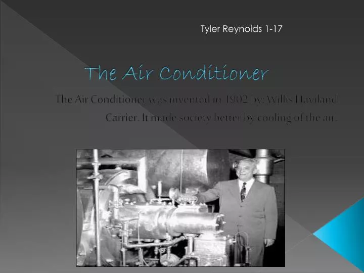 presentation about air conditioner