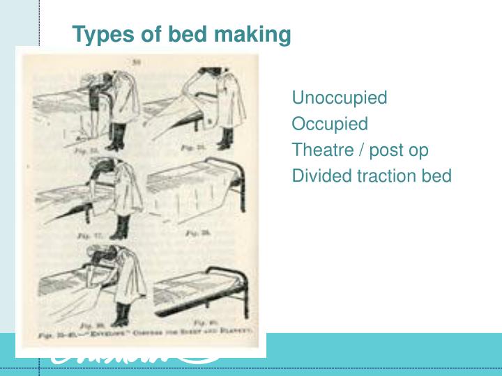 Making An Unoccupied Bed With A Draw Sheet Making An Unoccupied Bed With A Draw Sheet