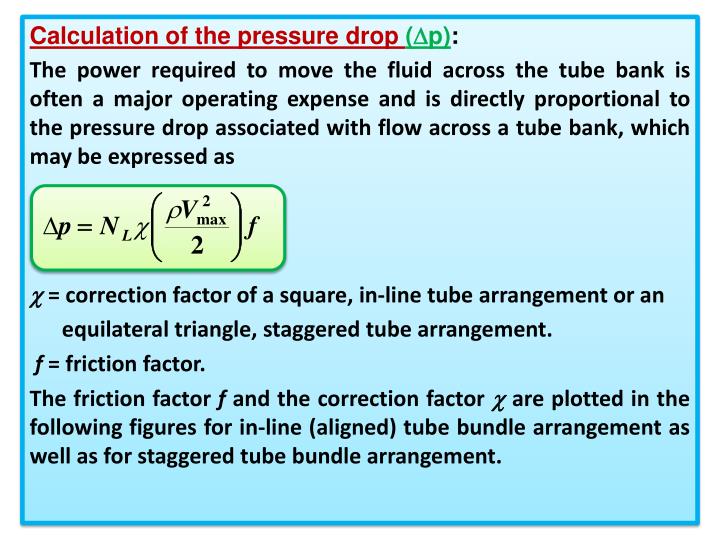 PPT Chapter 4.2 Flow Across a Tube Bundle Heat Exchanger (Tube Bank