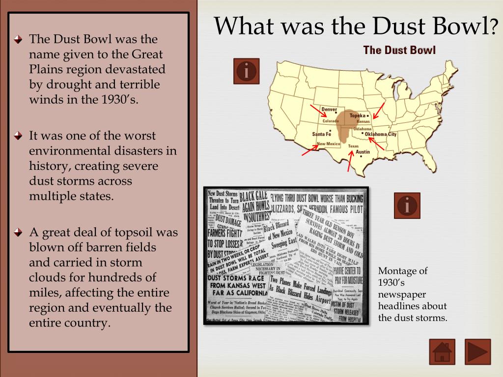 introduction for dust bowl essay