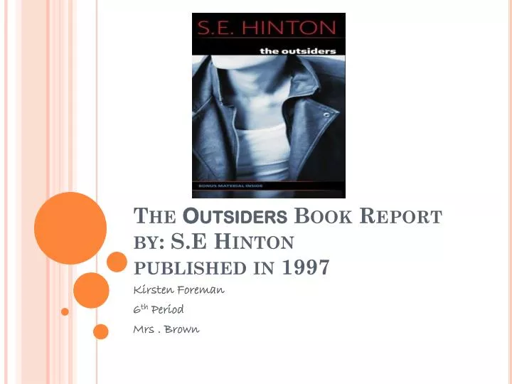 title the outsiders by se hinton title the outsiders by se hinton