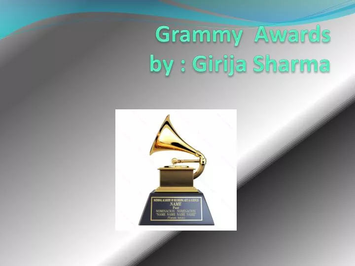 grammy awards by girija sharma n.
