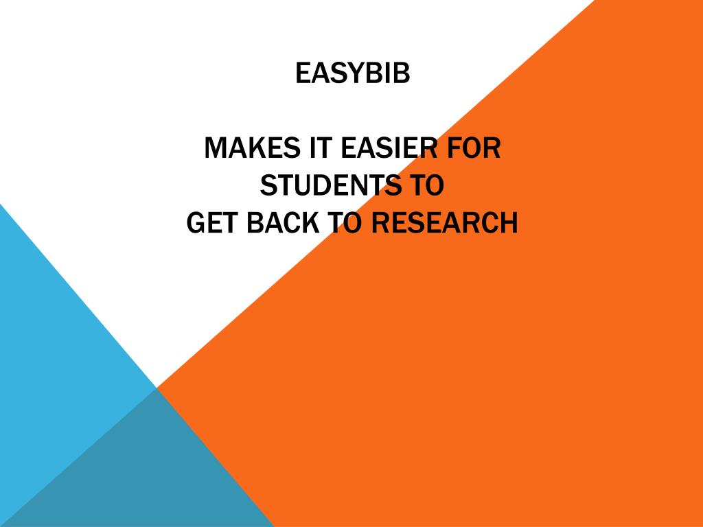 research.easybib