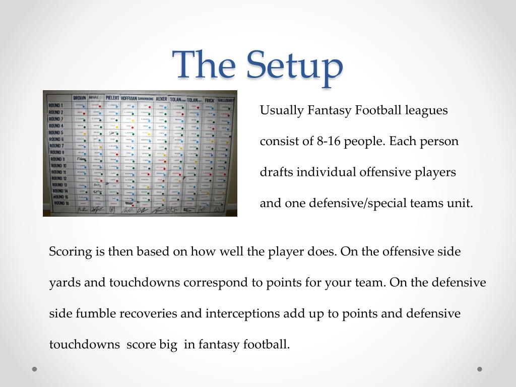 Fantasy Football Powerpoint Template