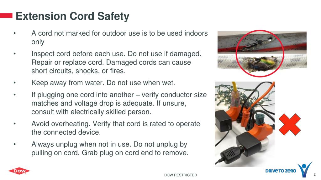 PPT - Power Tool and Extension Cord Safety PowerPoint Presentation
