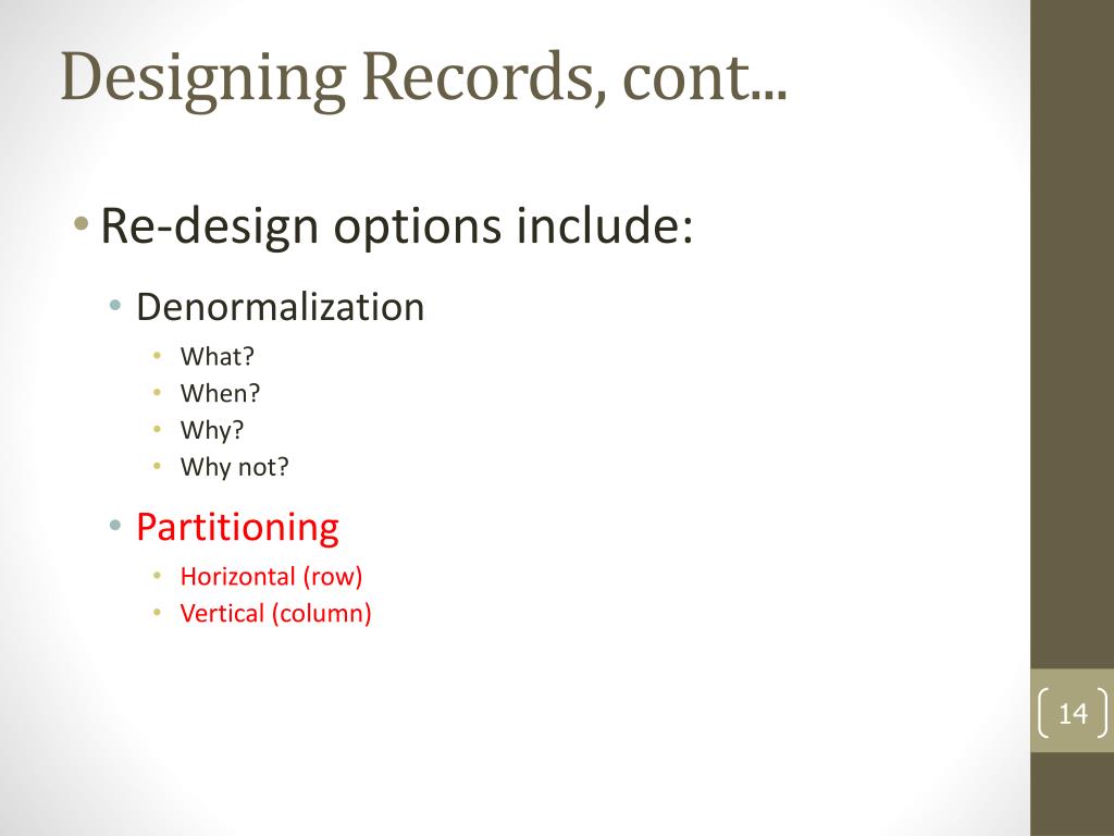 PPT - Physical Database Design Chapter 5 PowerPoint Presentation, free ...