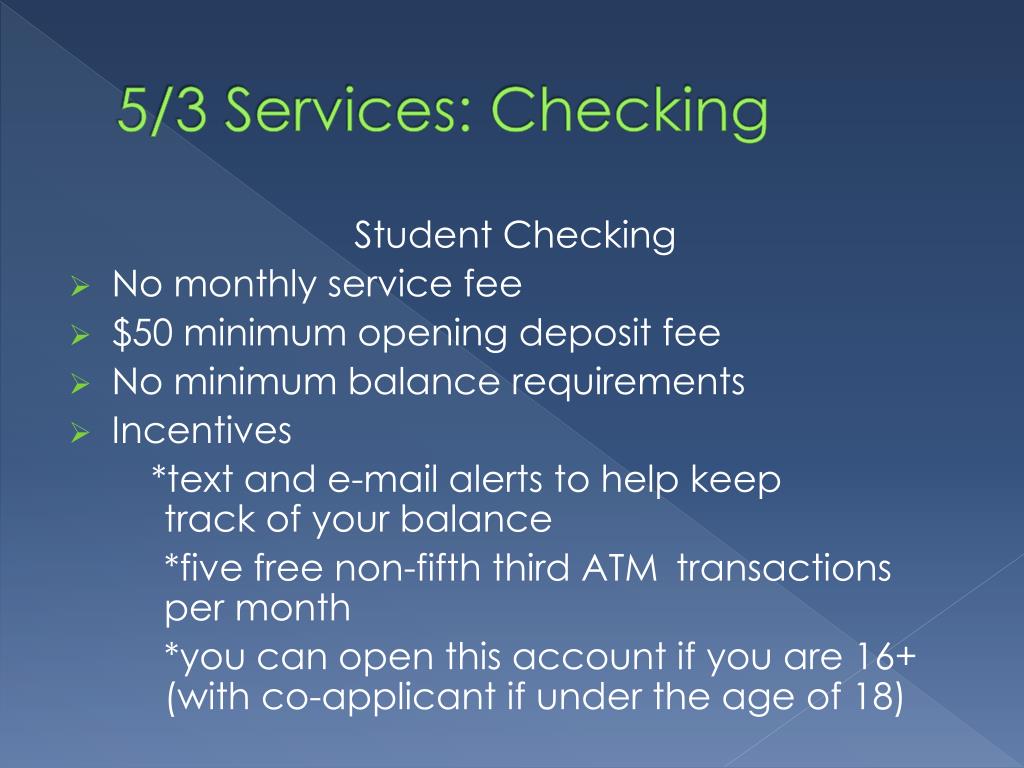 PPT Fifth Third Bank PowerPoint Presentation, free download ID1844666