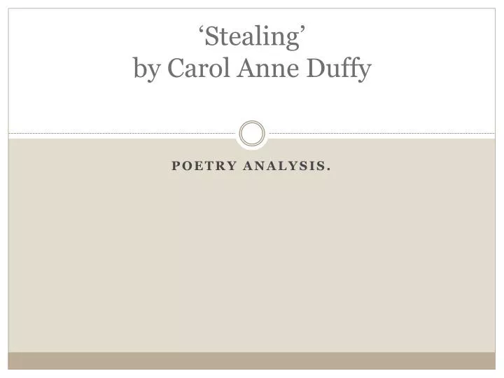 an analysis of the form structure rhyme rhythm and language of adultery by carol anne duffy Overview in this poem, duffy affectionately remembers her experience of one year in her primary school, in particular the class of mrs tilscher school, and especially mrs tilscher's class, was a place of security and adventure: 'mrs tilscher loved you', school, 'was better than home' the poem is very evocative duffy uses lots of sensual imagery. an analysis of the form structure rhyme rhythm and language of adultery by carol anne duffy Overview in this poem, duffy affectionately remembers her experience of one year in her primary school, in particular the class of mrs tilscher school, and especially mrs tilscher's class, was a place of security and adventure: 'mrs tilscher loved you', school, 'was better than home' the poem is very evocative duffy uses lots of sensual imagery.