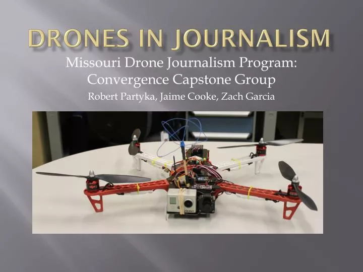 drones in journalism n.