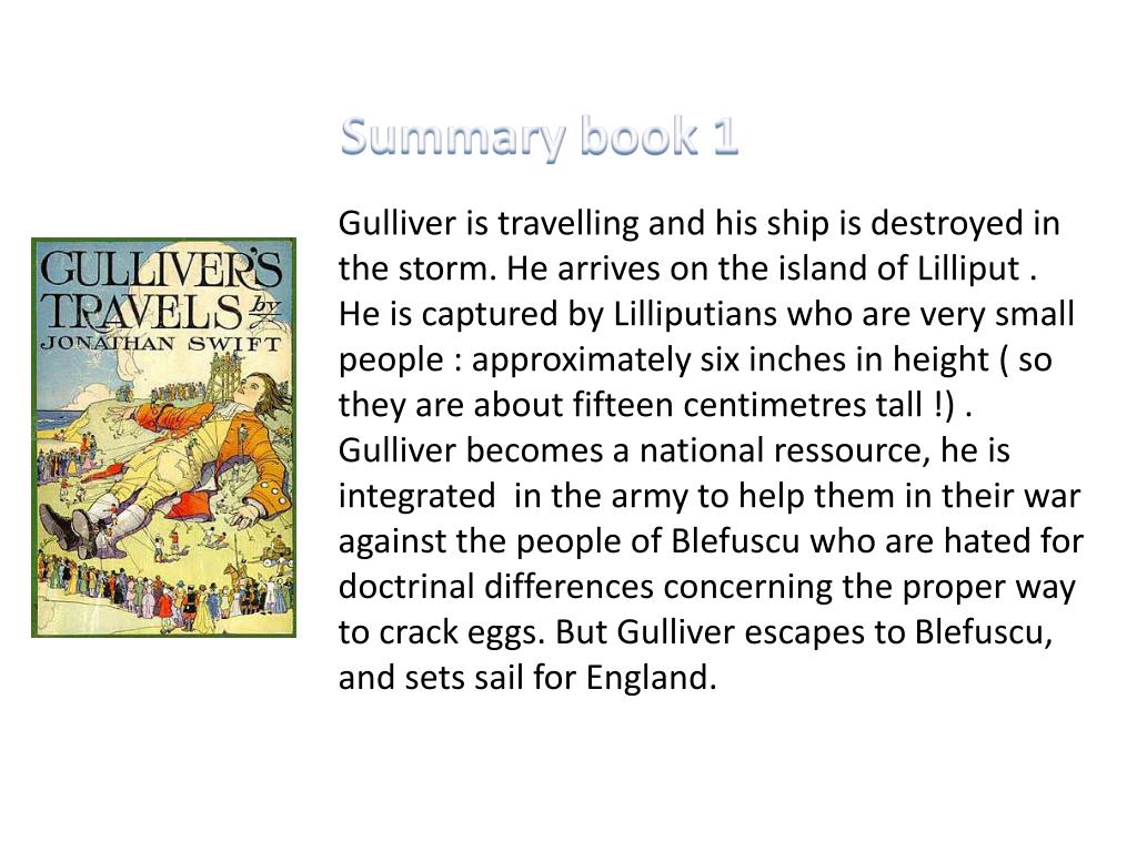 gulliver's travels fourth voyage summary