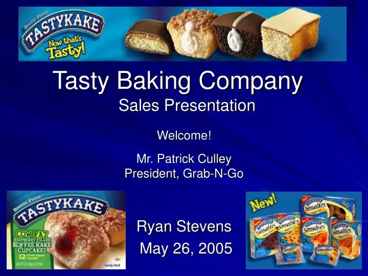 PPT Tasty Baking Company PowerPoint Presentation, free download ID