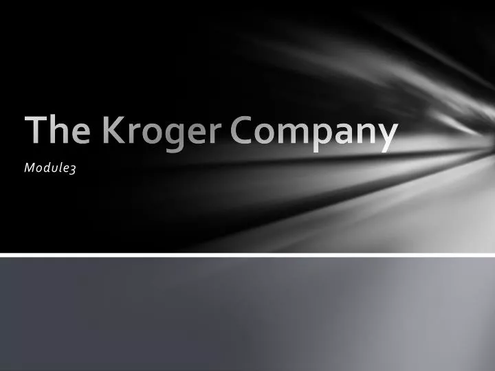 the kroger company n.