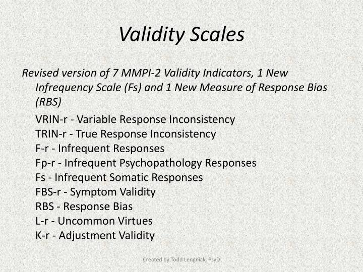 validity of mmpi-2 validity of mmpi-2