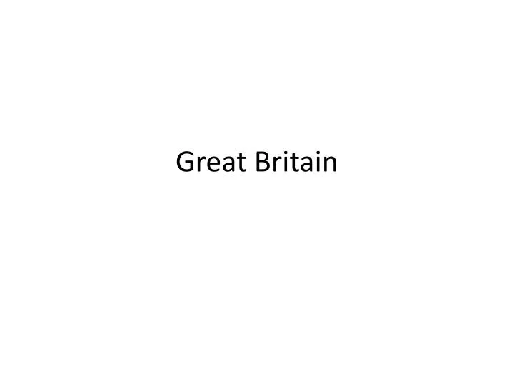great britain n.