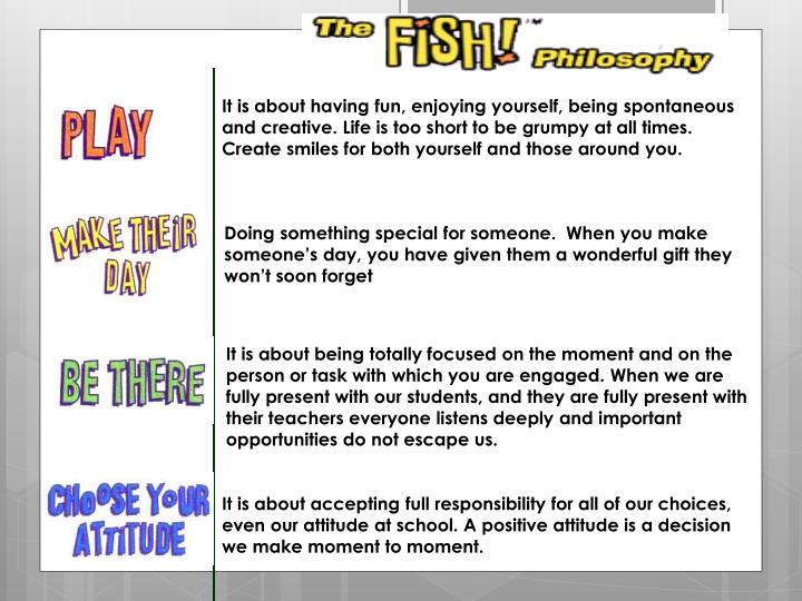 PPT - The Fish Philosophy PowerPoint Presentation - ID:1850856