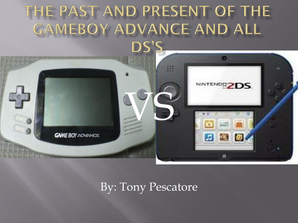 Ppt The Past And Present Of The Gameboy Advance And All Ds S Powerpoint Presentation Id