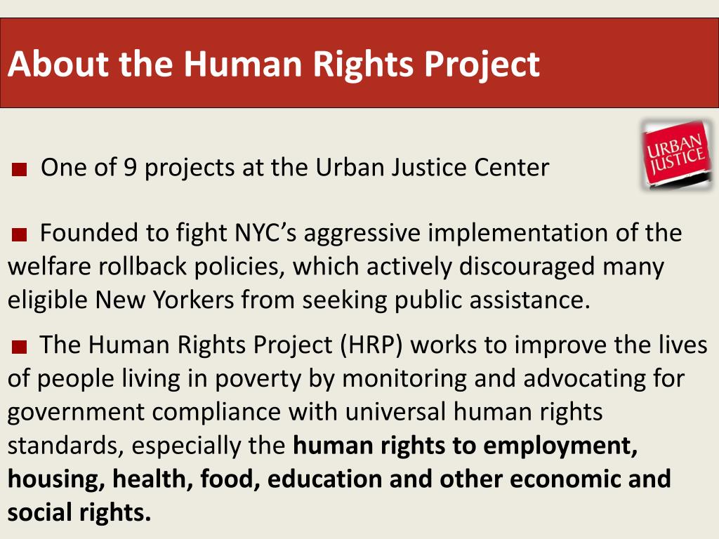 PPT - NYC Council Human Rights Report Card: Advancing Equality ...