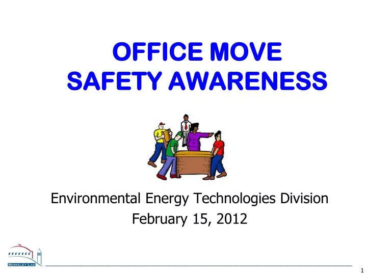 PPT OFFICE MOVE SAFETY AWARENESS PowerPoint Presentation, free