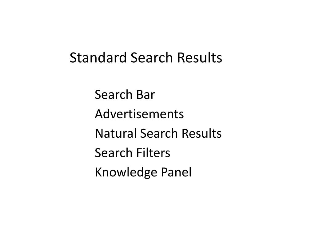 PPT - Google Master Class Class 3: Search continued and ...