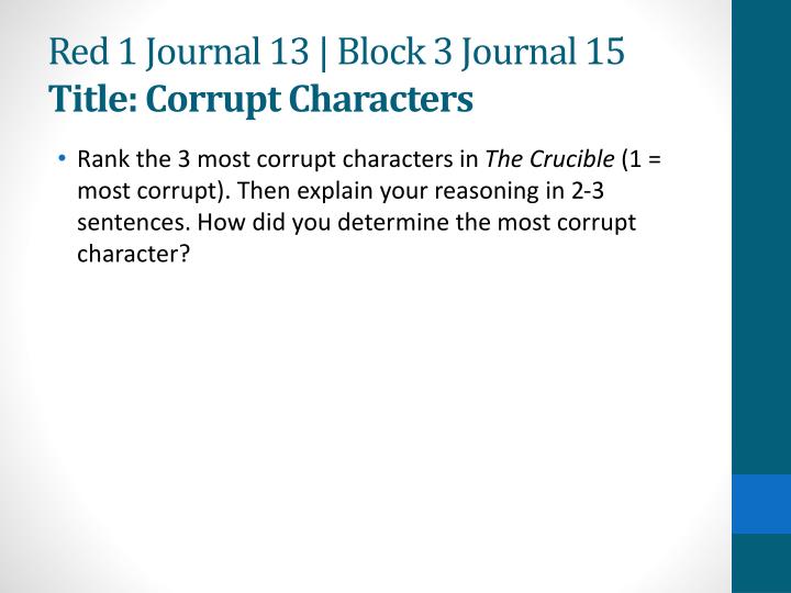 an analysis of the one character that changes throughout the crucible an analysis of the one character that changes throughout the crucible
