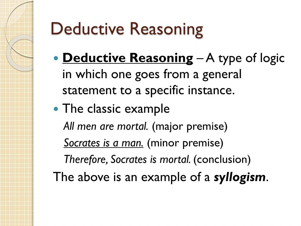 reasoning-meaning