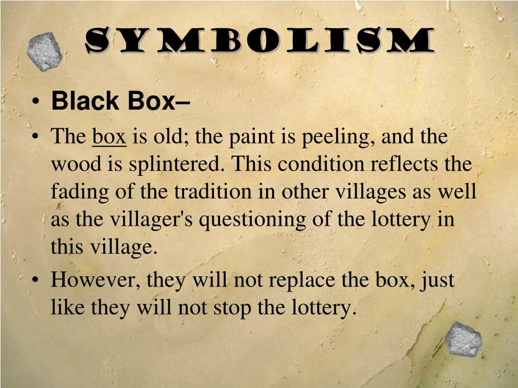 PPT The Lottery Shirley Jackson PowerPoint Presentation Free 