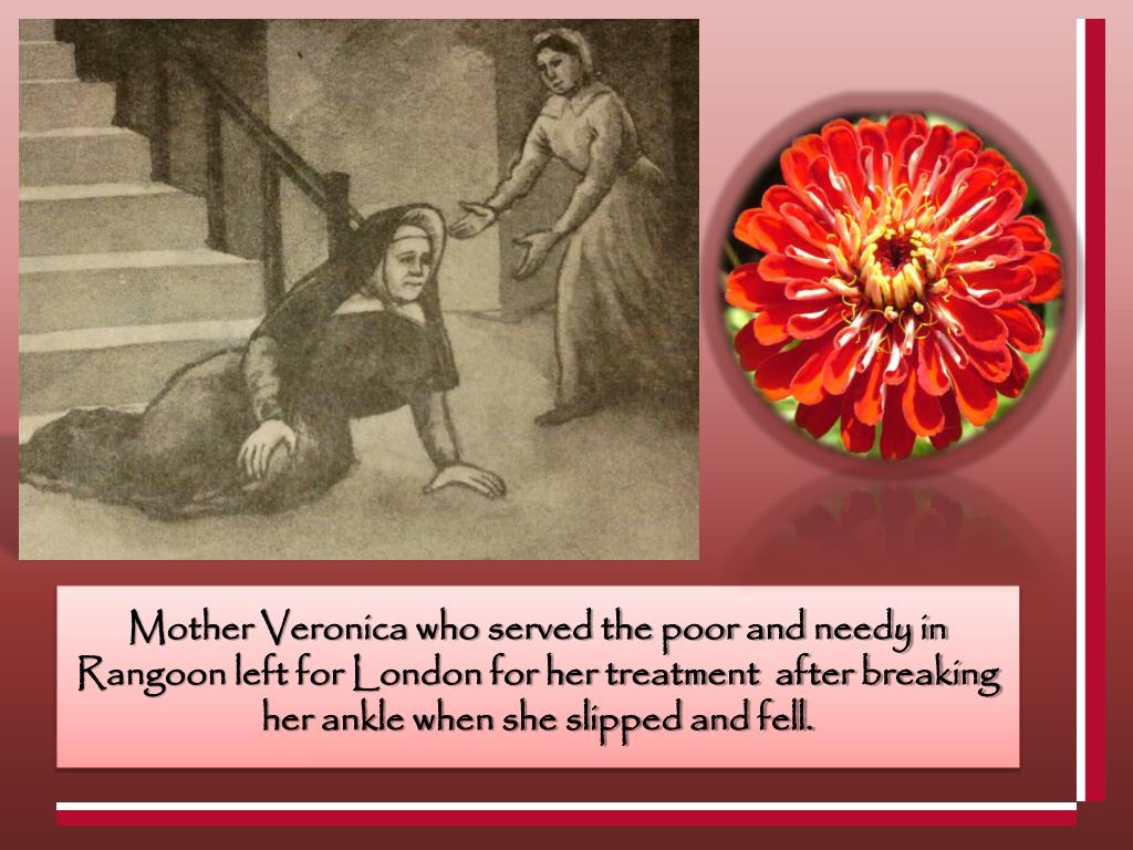 short essay on mother veronica