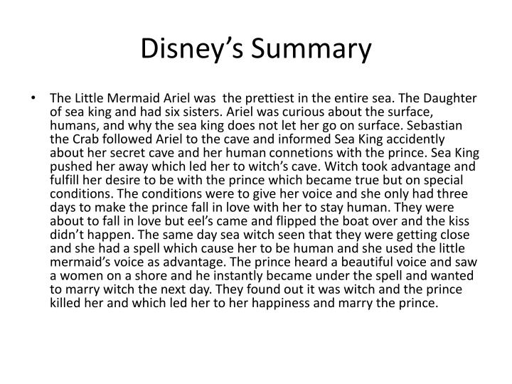 Ppt the little mermaid powerpoint presentation id 1853824