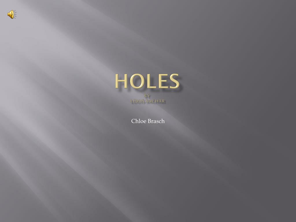Holes By: Louis Sachar Book Trailer 