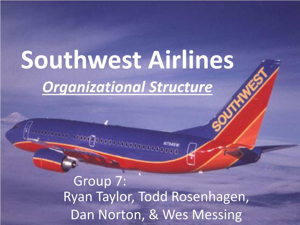 southwest organizational structure