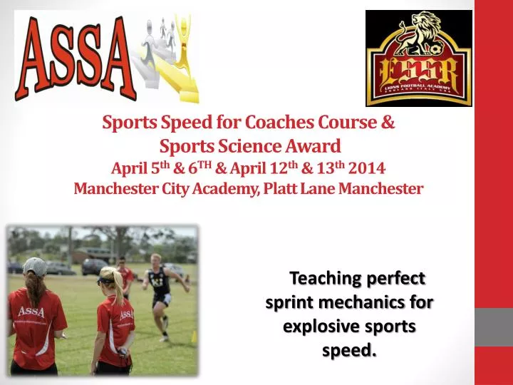ppt teaching perfect sprint mechanics for explosive sports sprint mechanics