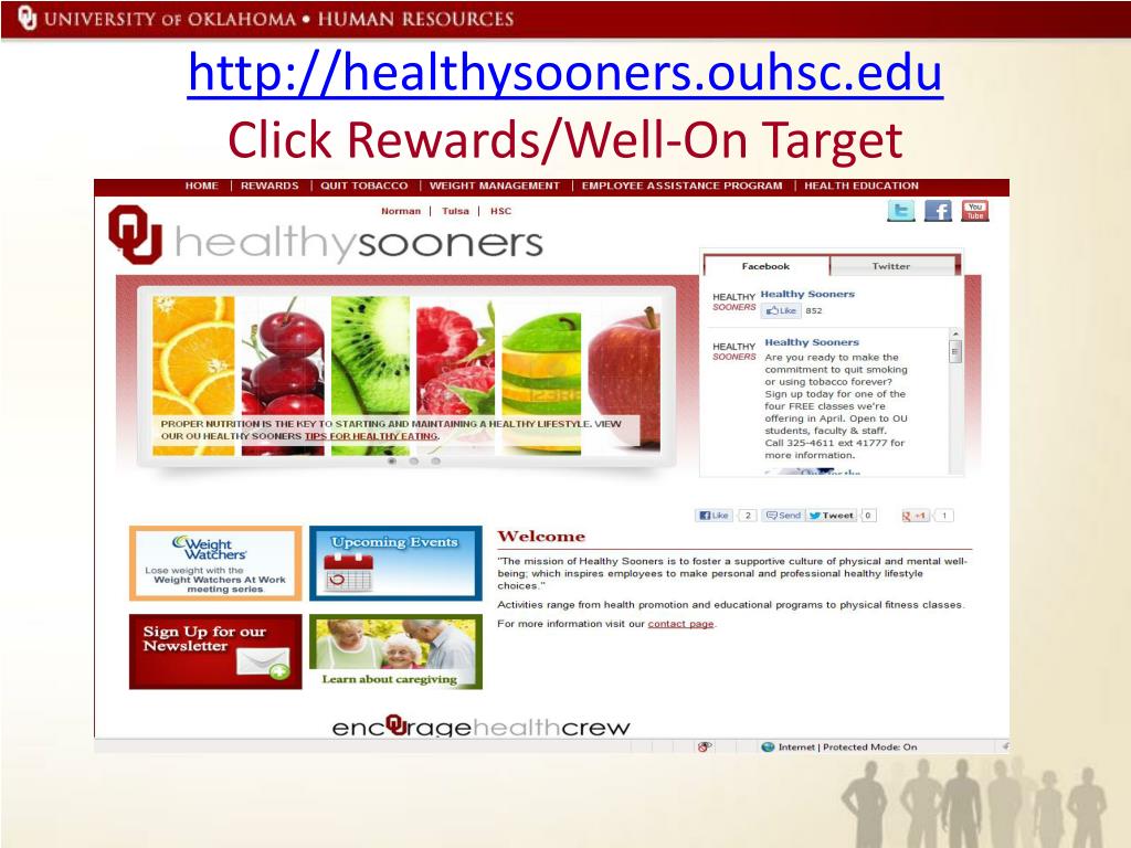 PPT Healthy Sooners PowerPoint Presentation, free download ID1855591